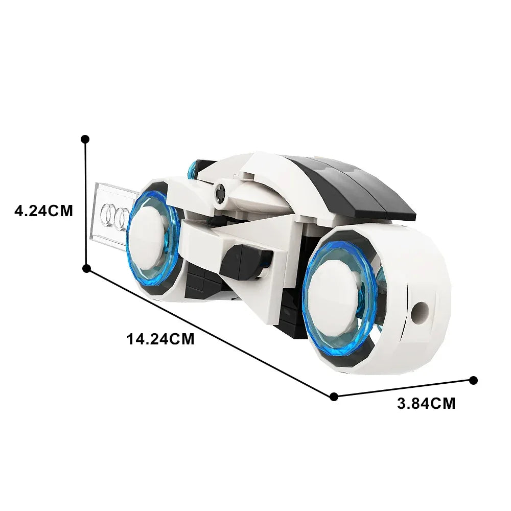 Moc Tron Motorcycle Building Blocks Lego Compatible Set - ToylandEU