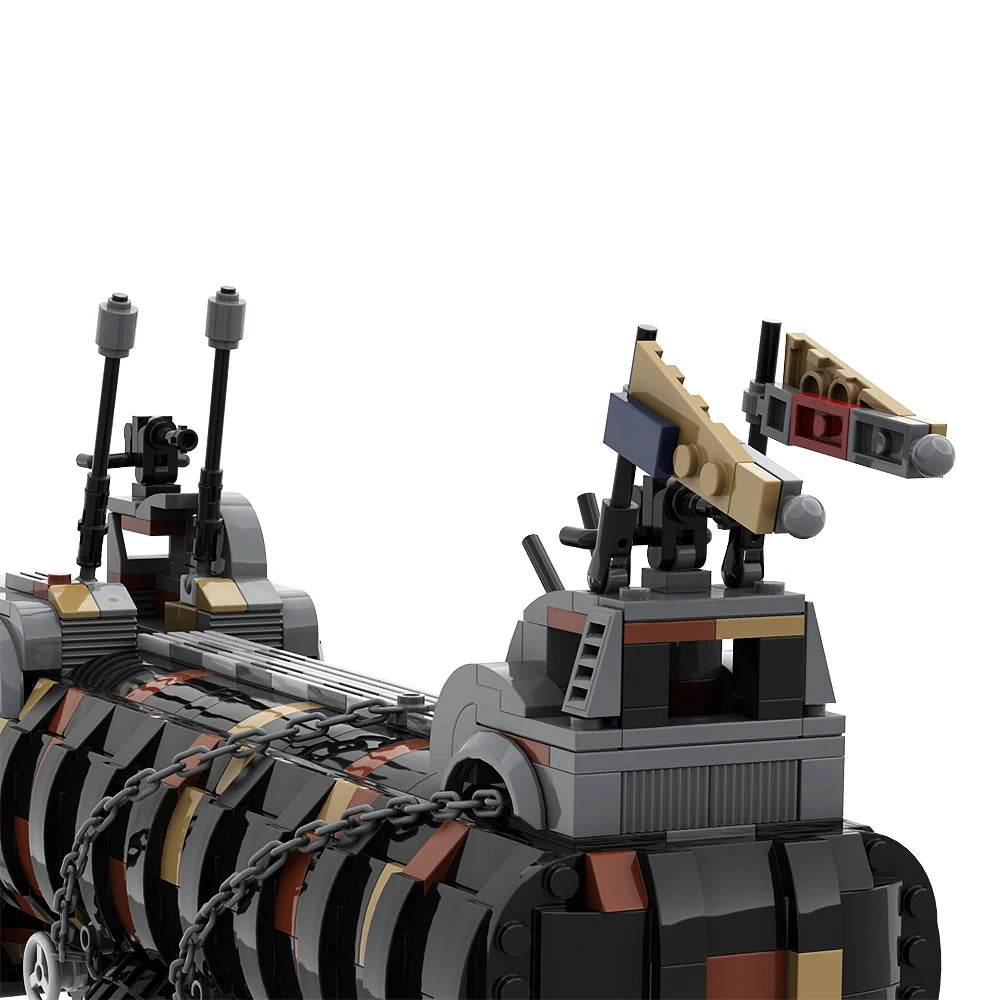 Moc V8 Interceptor Building Blocks MAD MAX War Rig Truck Set - ToylandEU