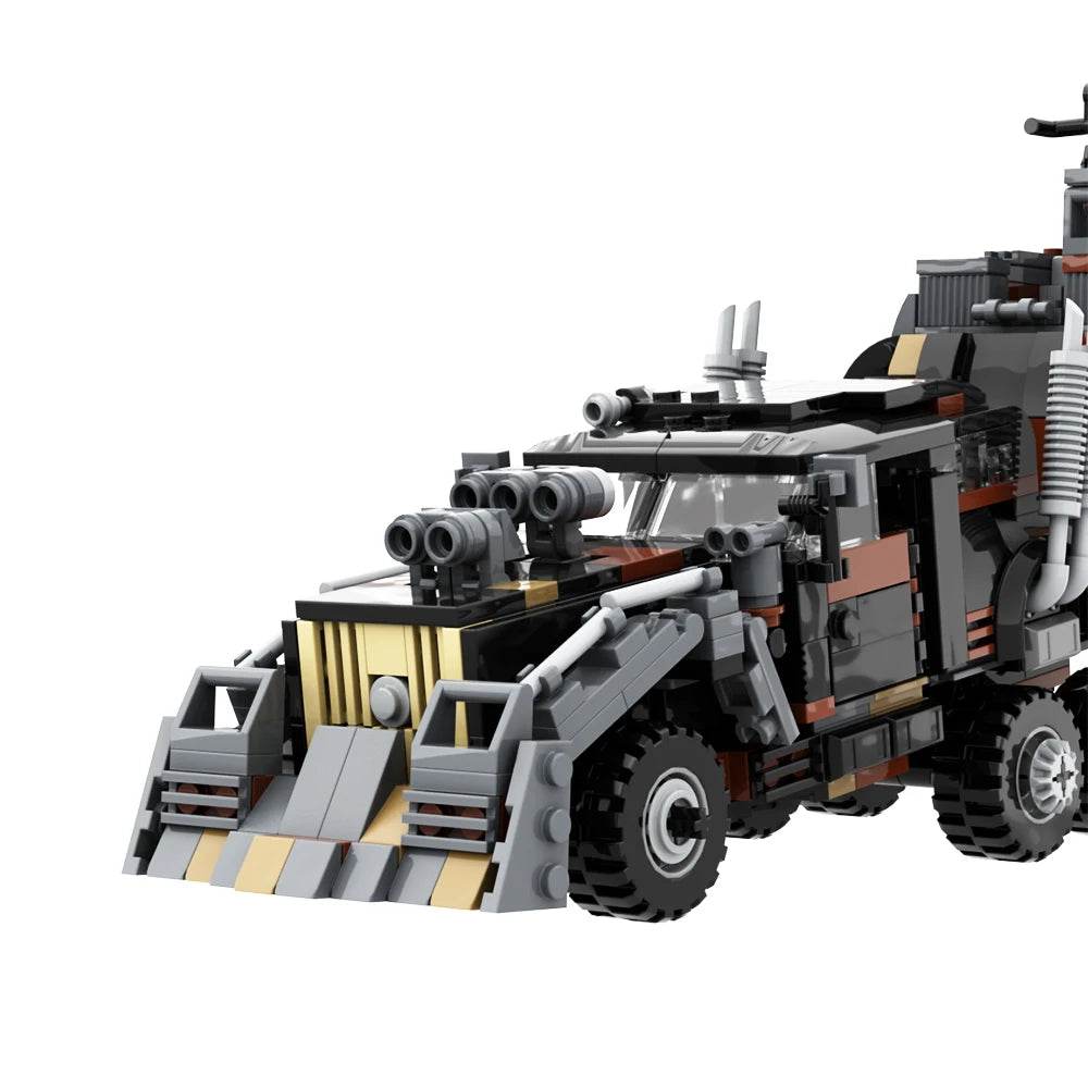 Moc V8 Interceptor Building Blocks MAD MAX War Rig Truck Set - ToylandEU