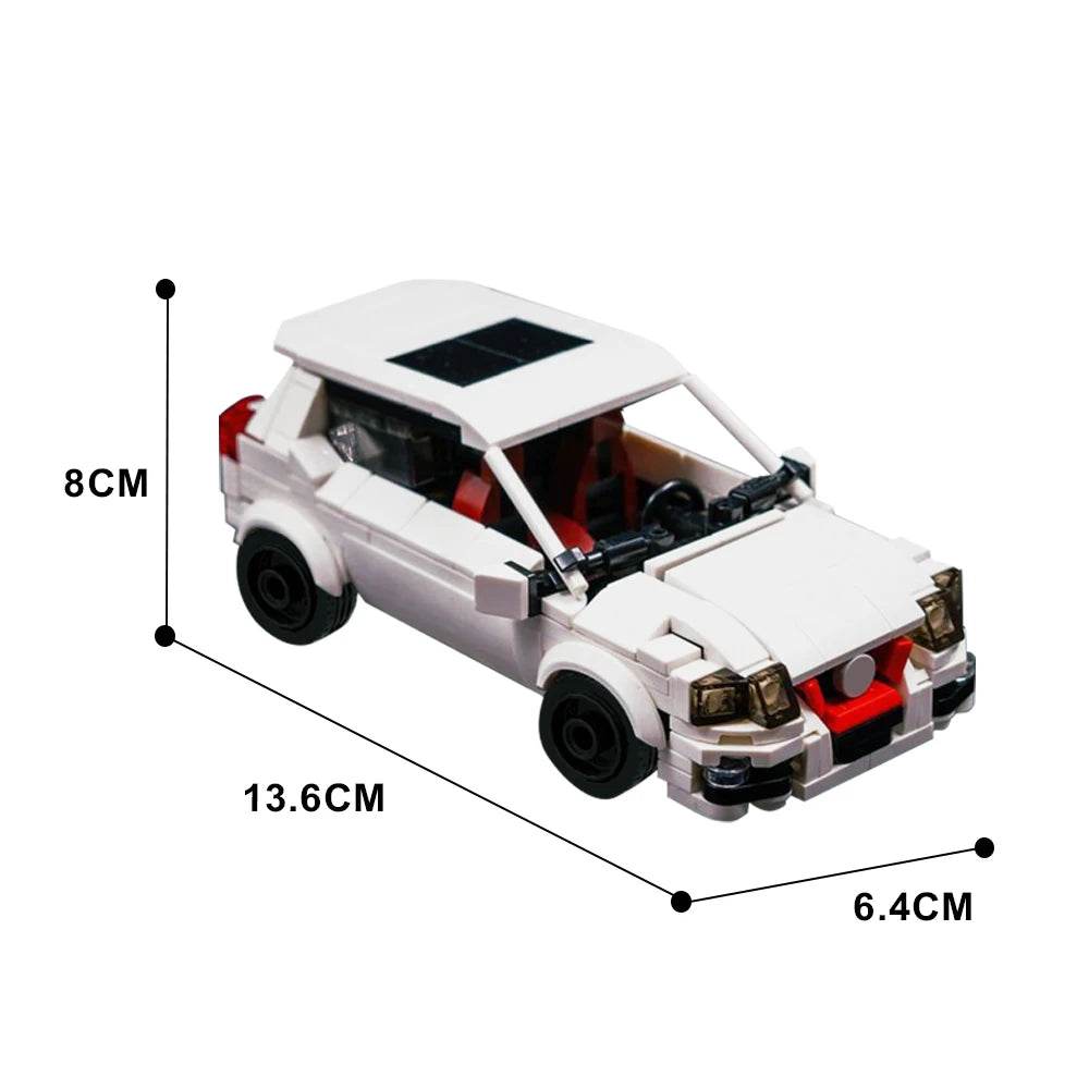 Moc Volkswagen Golf GTI Mk5 Building Blocks Vehicle Toy - ToylandEU