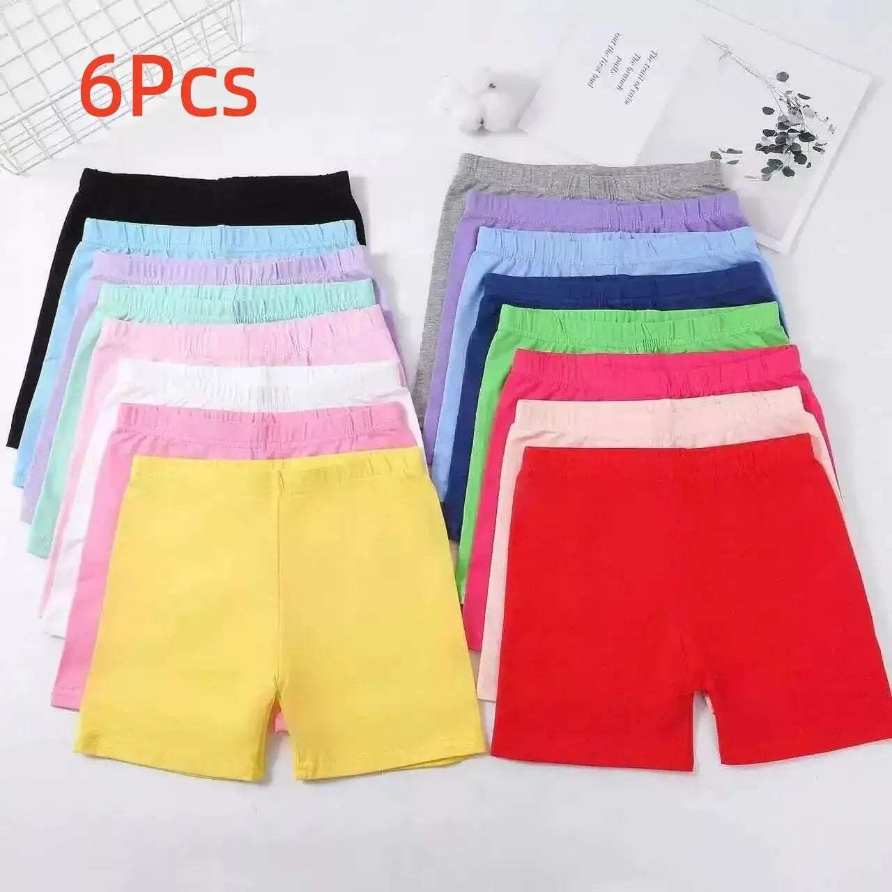  Modal Girls Shorts Skin Friendly 6 Pack Summer Basics -  ToylandEU™