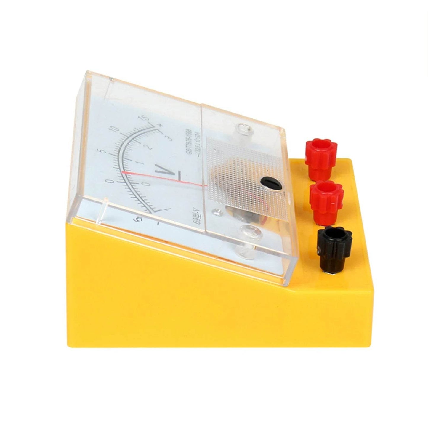 Model 69 Physics Analog DC Voltage Meter Panel Voltmeter Physical Electricity Teaching Instrument - ToylandEU