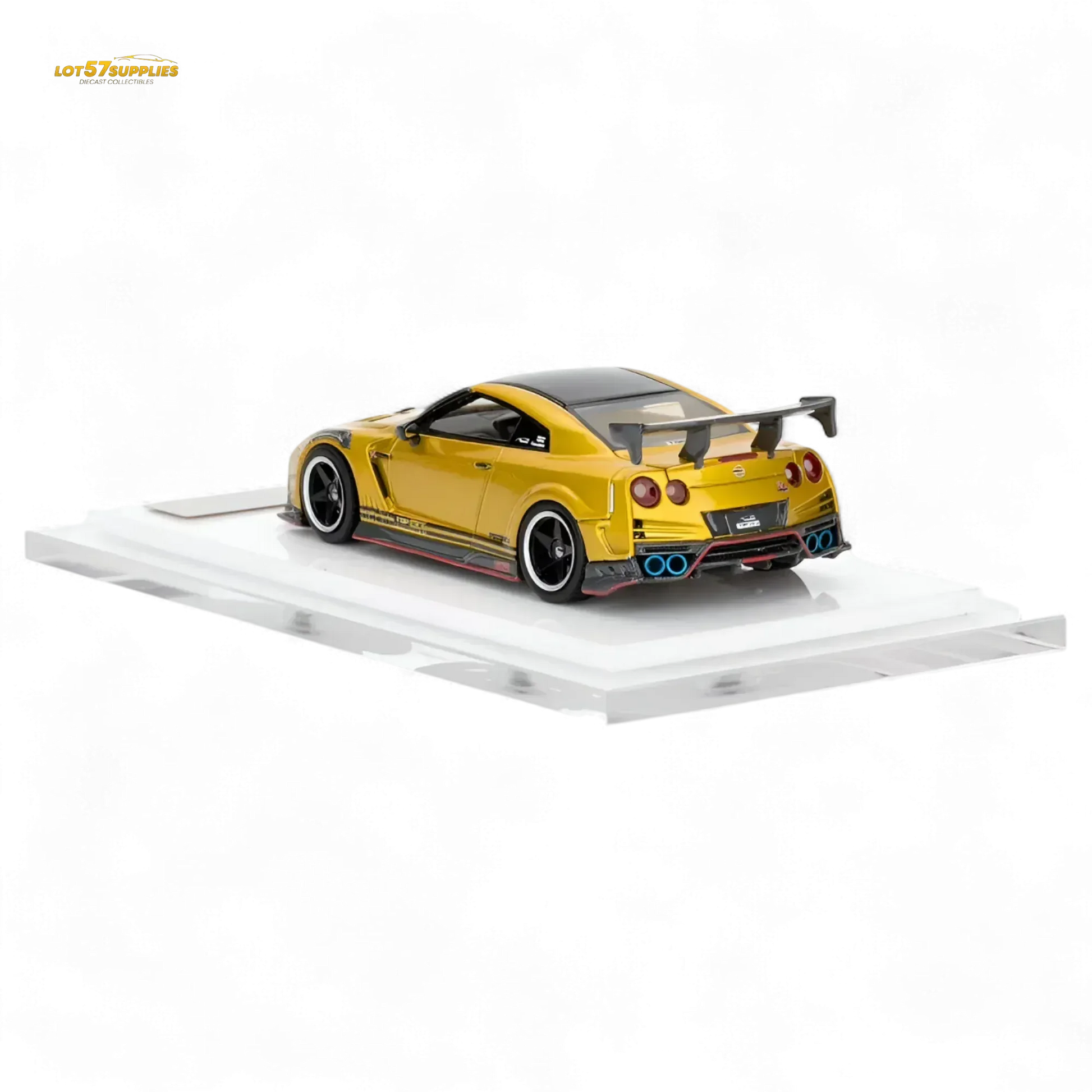 Model Idea GT-R R35 TOP SECRET Modified Version Resin 1:64 - Limited to 299pcs - ToylandEU