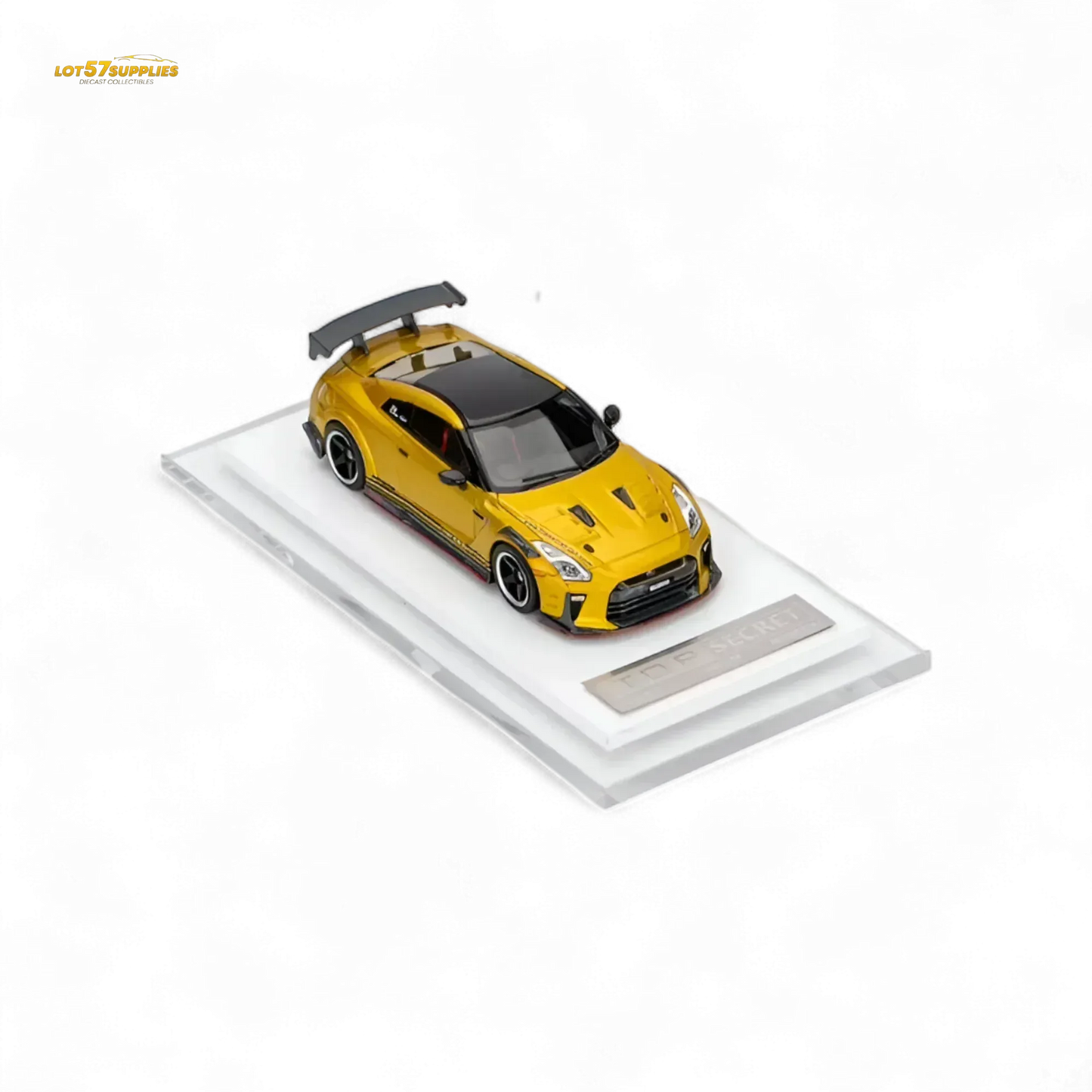 Model Idea GT-R R35 TOP SECRET Modified Version Resin 1:64 - Limited to 299pcs - ToylandEU