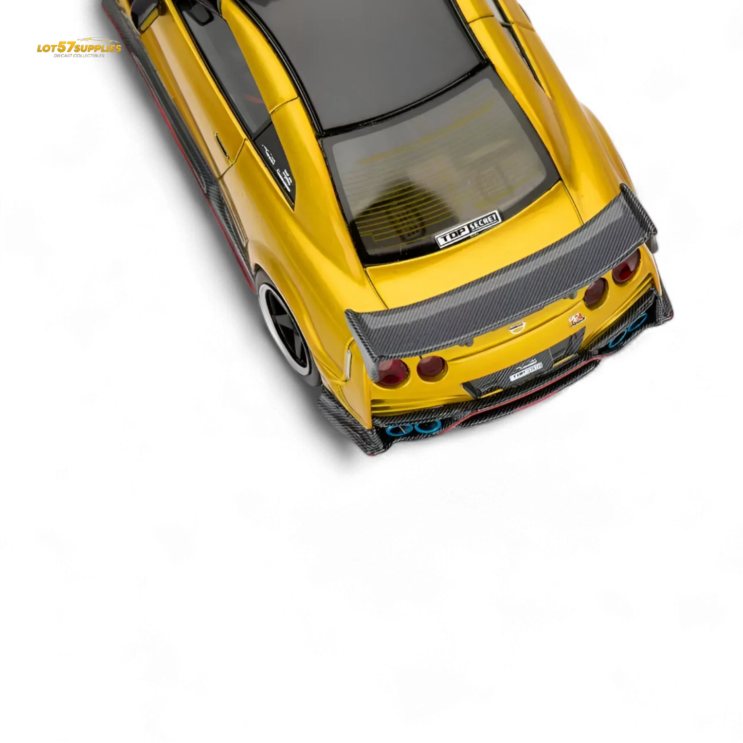 Model Idea GT-R R35 TOP SECRET Modified Version Resin 1:64 - Limited to 299pcs - ToylandEU