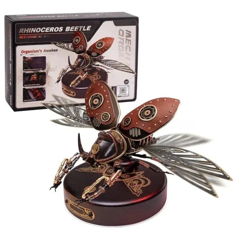  Robotime Rhinoceros Beetle 3D Model Kit Easy Assembly -  ToylandEU™