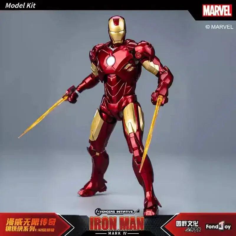  Iron Man MK4 Model Kit Figure With Articulated Joints -  ToylandEU™