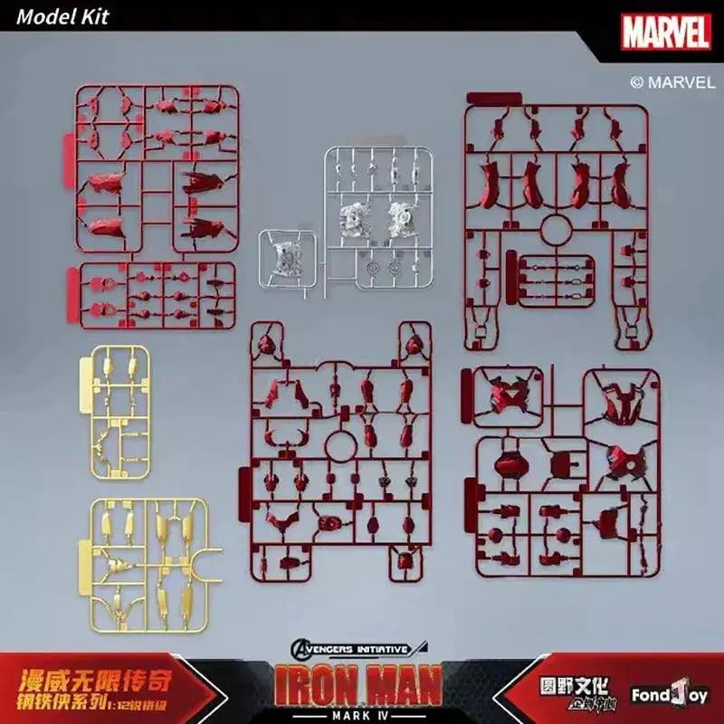  Iron Man MK4 Model Kit Figure With Articulated Joints -  ToylandEU™