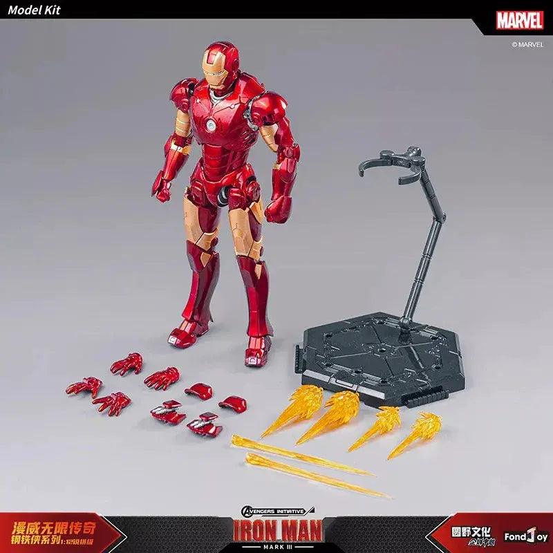  Iron Man MK4 Model Kit Figure With Articulated Joints -  ToylandEU™