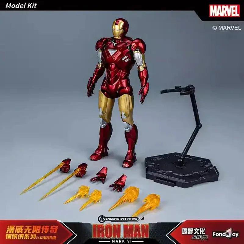  Iron Man MK4 Model Kit Figure With Articulated Joints -  ToylandEU™