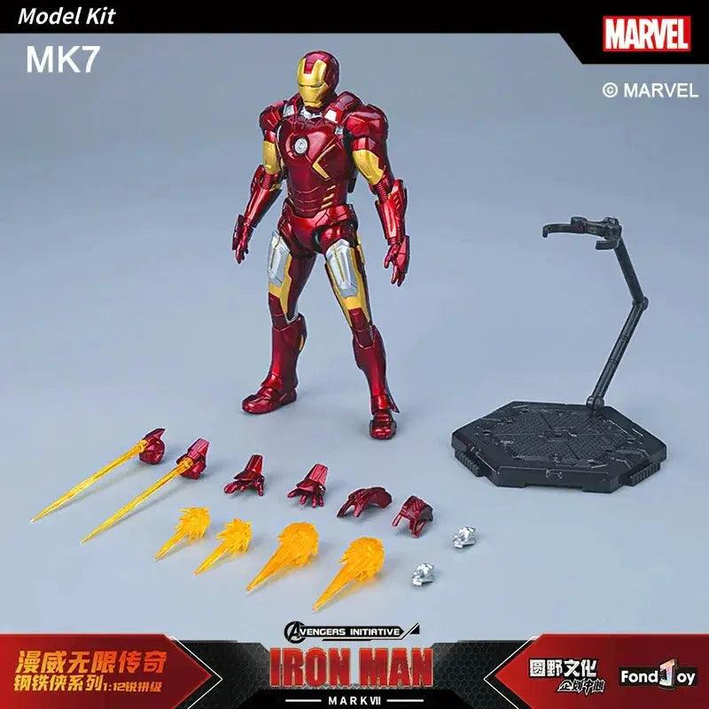  Iron Man MK4 Model Kit Figure With Articulated Joints -  ToylandEU™