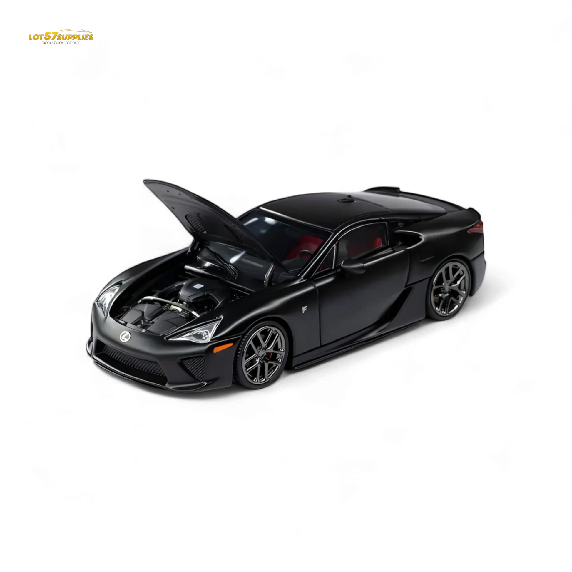 Model One Lexus LFA Matt Black 1:64 - ToylandEU