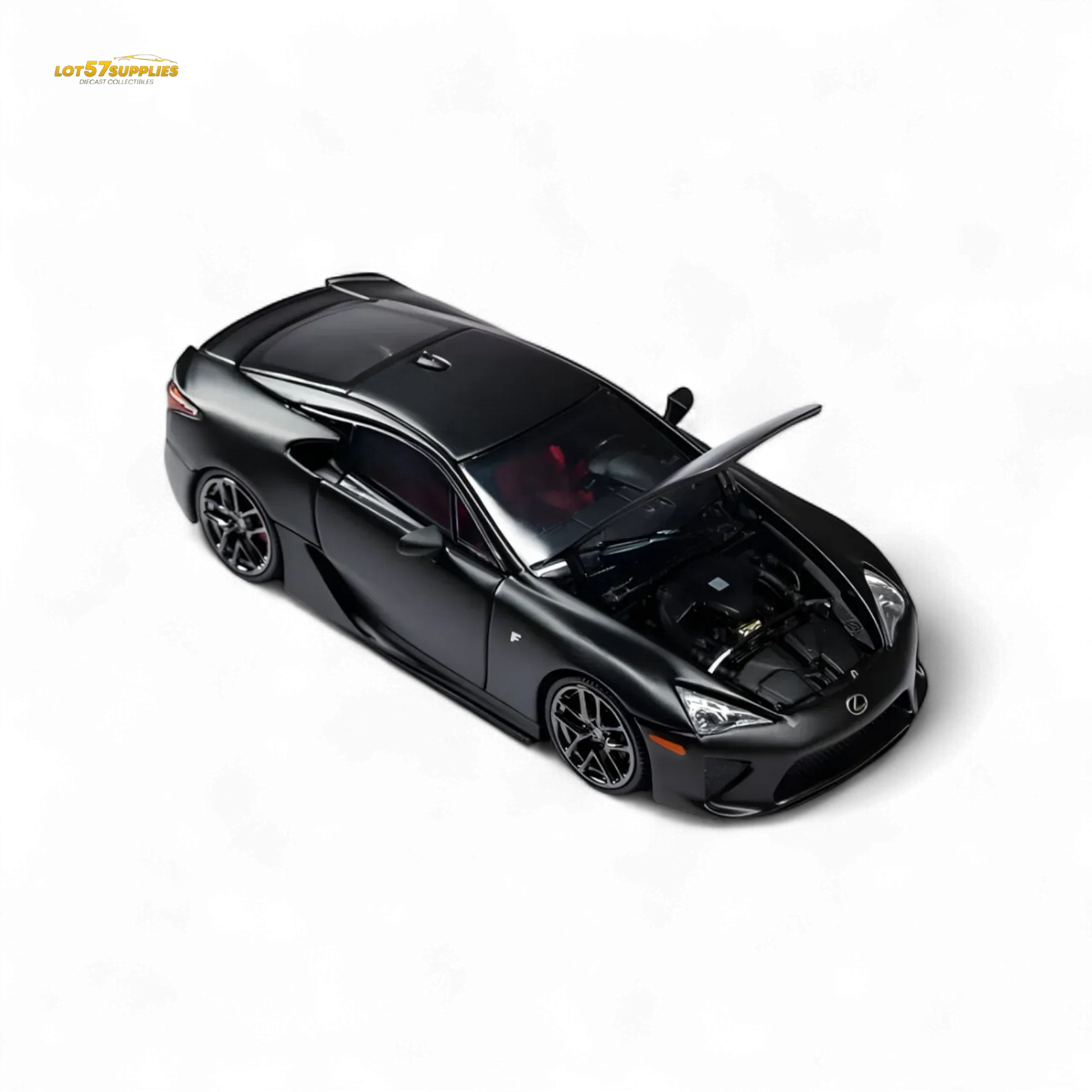 Model One Lexus LFA Matt Black 1:64 - ToylandEU