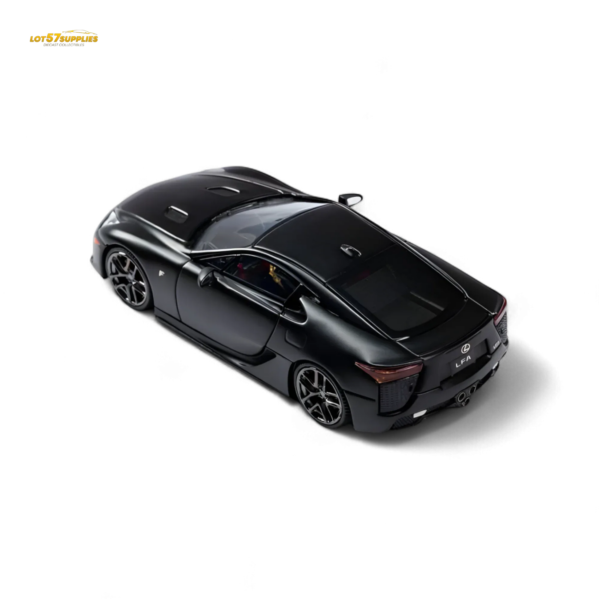 Model One Lexus LFA Matt Black 1:64 - ToylandEU