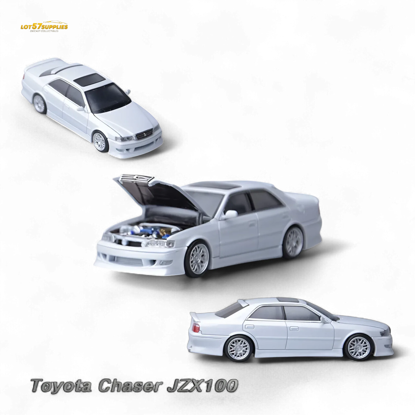 Model One Toyota JZX100 Pearl White 1:64 - ToylandEU