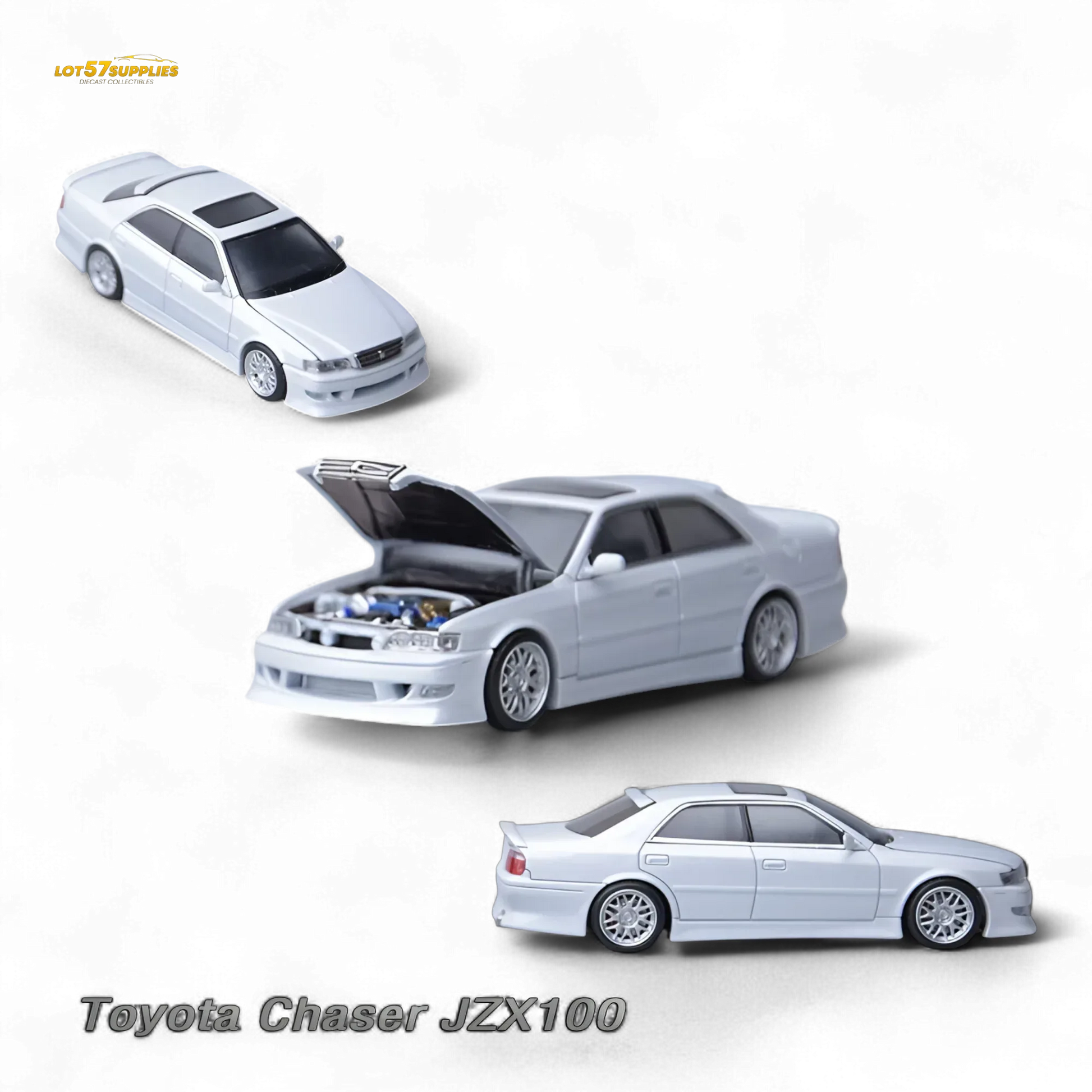 Model One Toyota JZX100 Pearl White 1:64 - ToylandEU