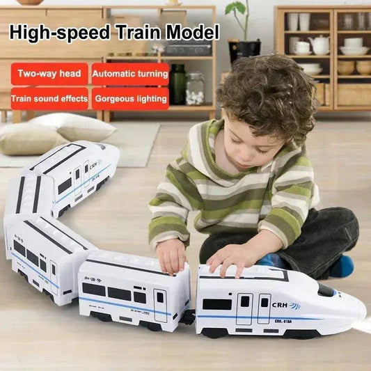  Model Train Toy DIY High Speed With Sound And Lights -  ToylandEU™