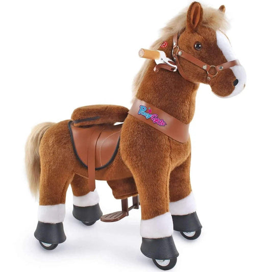 Ride On Pony For Kids Classic Easy Ride Brown -  ToylandEU™