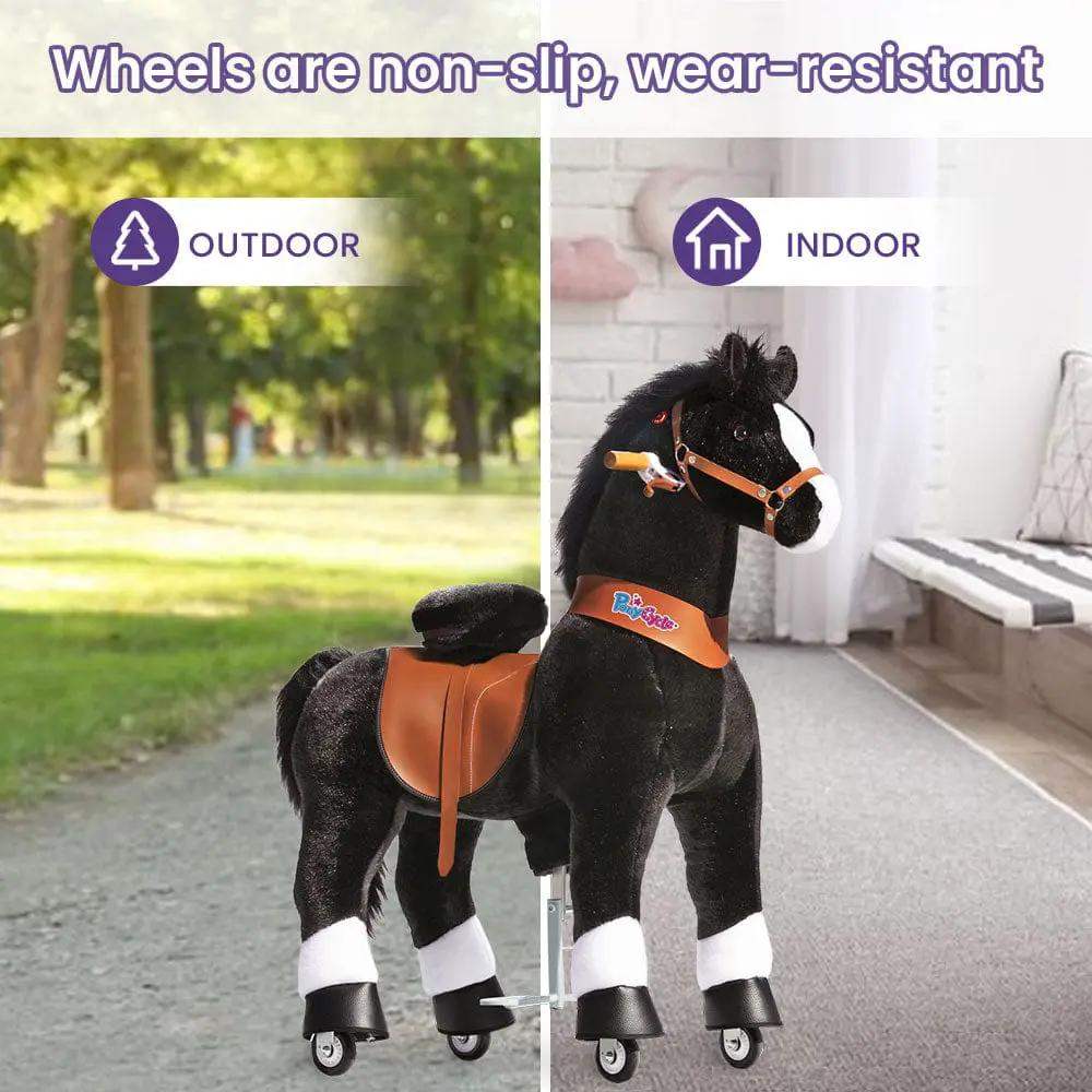 Model U® Horse Ride-On Toy Age 7+ – Black - PonyCycle, Inc.