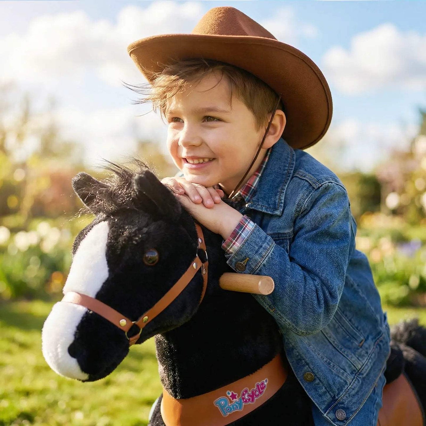 Model U® Horse Ride-On Toy Age 7+ – Black - PonyCycle, Inc.
