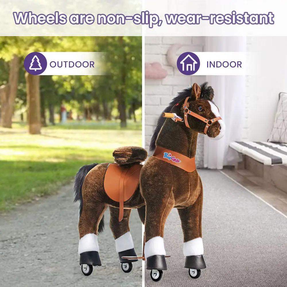 Model U® Horse Ride-On Toy Age 7+ – Chocolate - PonyCycle, Inc.