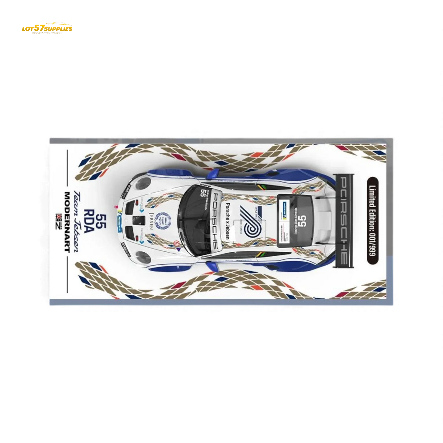 (Pre-Order) ModernArt Porsche 911 GT3 Carrera Cup 1:64 - ToylandEU