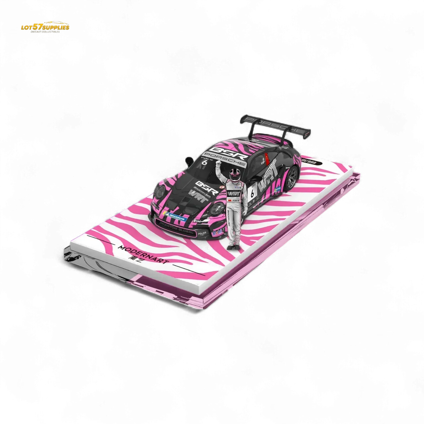 ModernArt & WRT Porsche 911 GT3 Carrera Cup Container Set 1:64 - ToylandEU