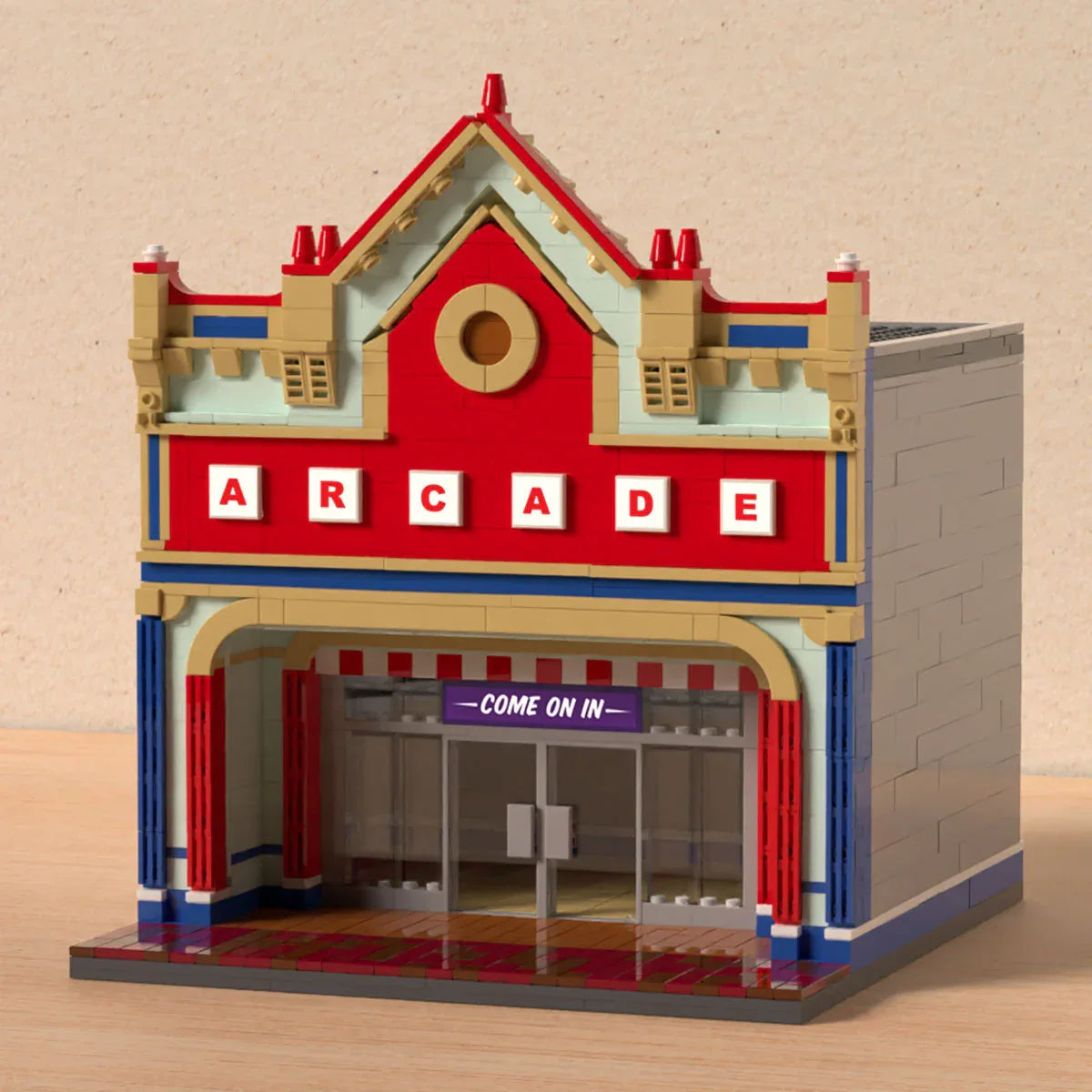Modular Arcade Building For LEGO MOC Collectors Fits Perfectly - ToylandEU