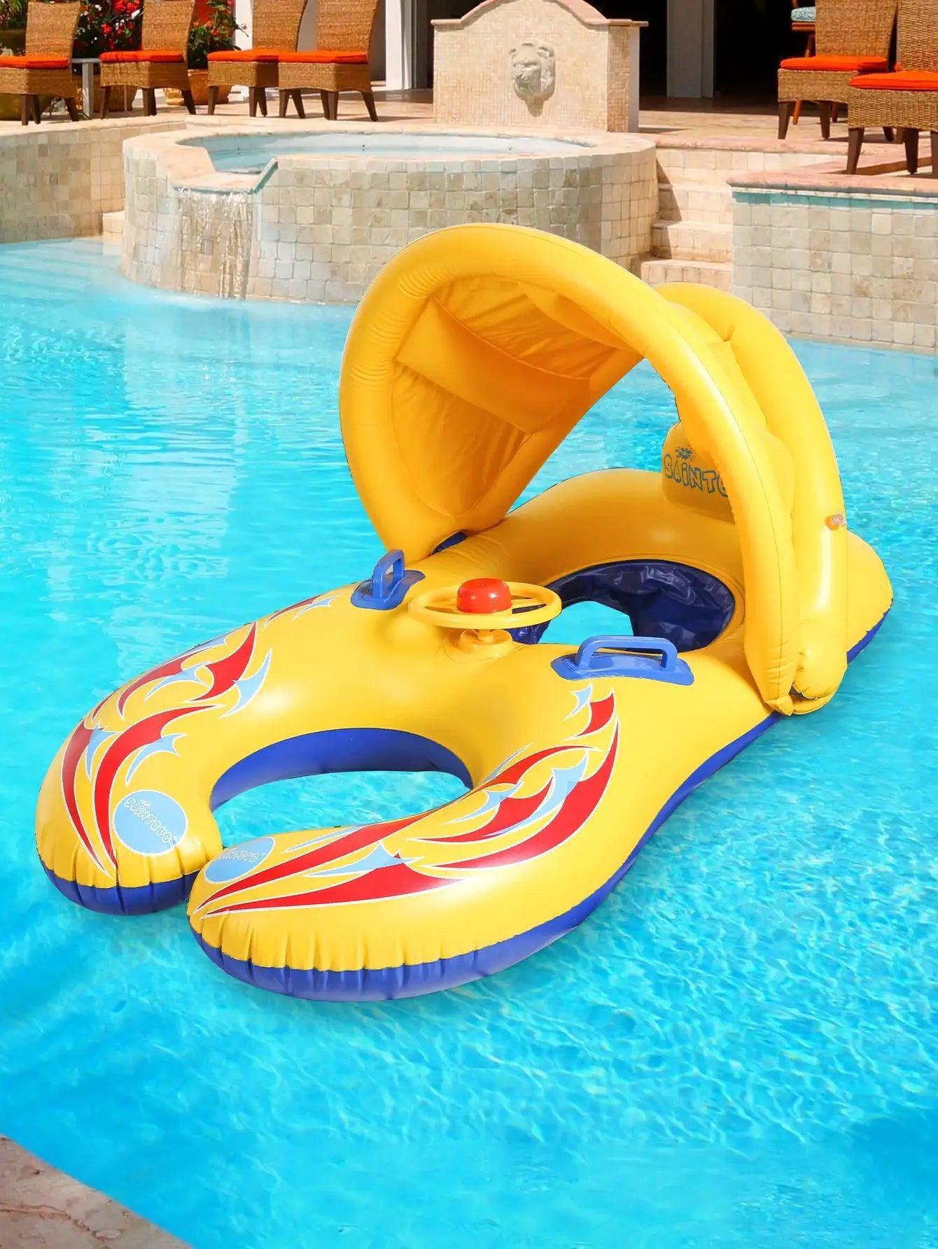  Mommy And Me Baby Float With Removable Canopy Pool -  ToylandEU™