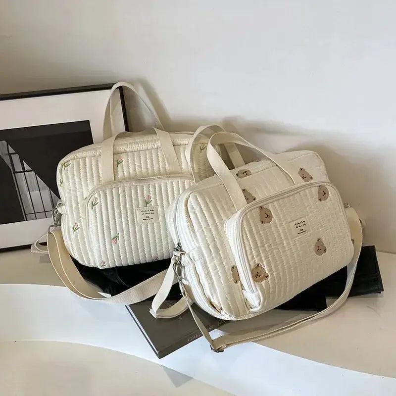  Mommy Diaper Bag Organizer Spacious Crossbody Strap -  ToylandEU™