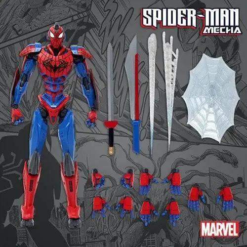 Spider-Man Mecha 10-Inch Action Figure with Interchangeable Hands - ToylandEU