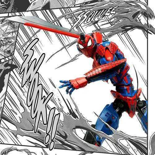 Spider-Man Mecha 10-Inch Action Figure with Interchangeable Hands - ToylandEU