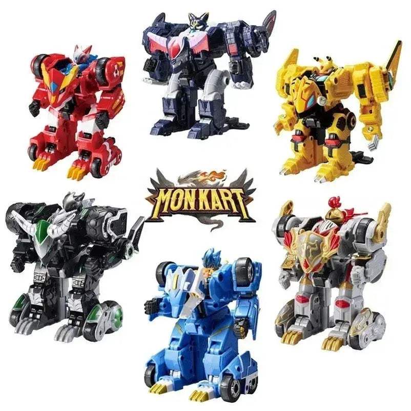 Monkart Transformation Robot Action Figure 20cm Unisex Gift - ToylandEU
