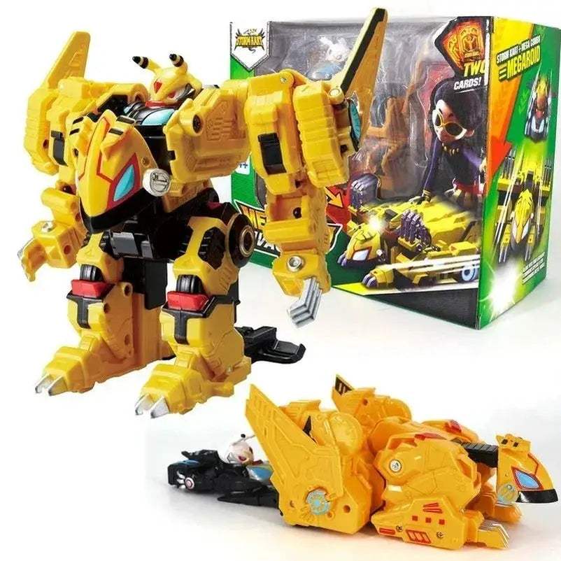 Monkart Transformation Robot Action Figure 20cm Unisex Gift - ToylandEU