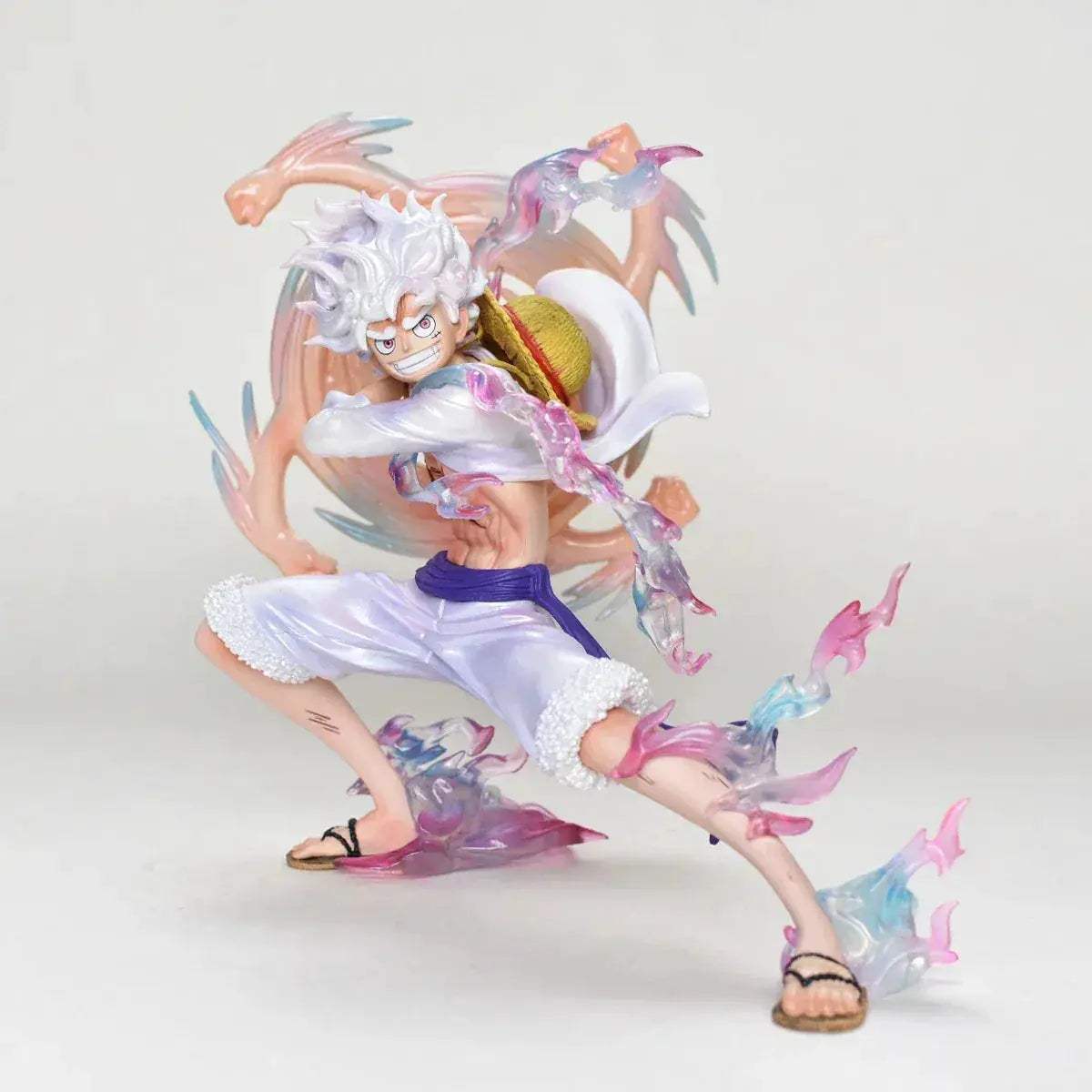Monkey D. Luffy Anime Figure Gear 5, One Piece Action Figurine PVC Collection 19 CM - ToylandEU