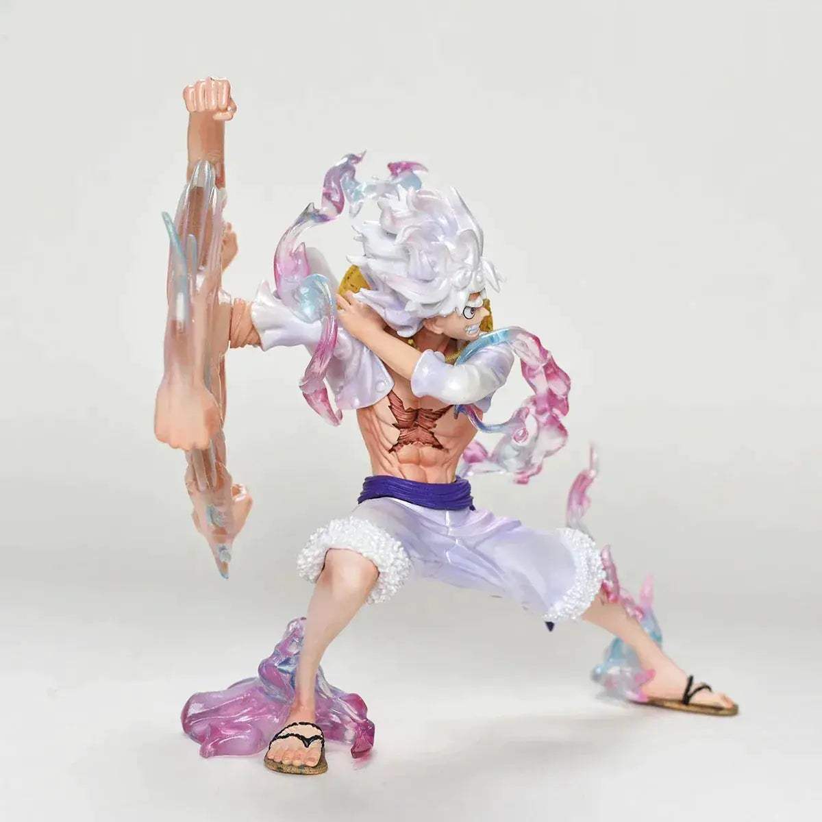 Monkey D. Luffy Anime Figure Gear 5, One Piece Action Figurine PVC Collection 19 CM - ToylandEU