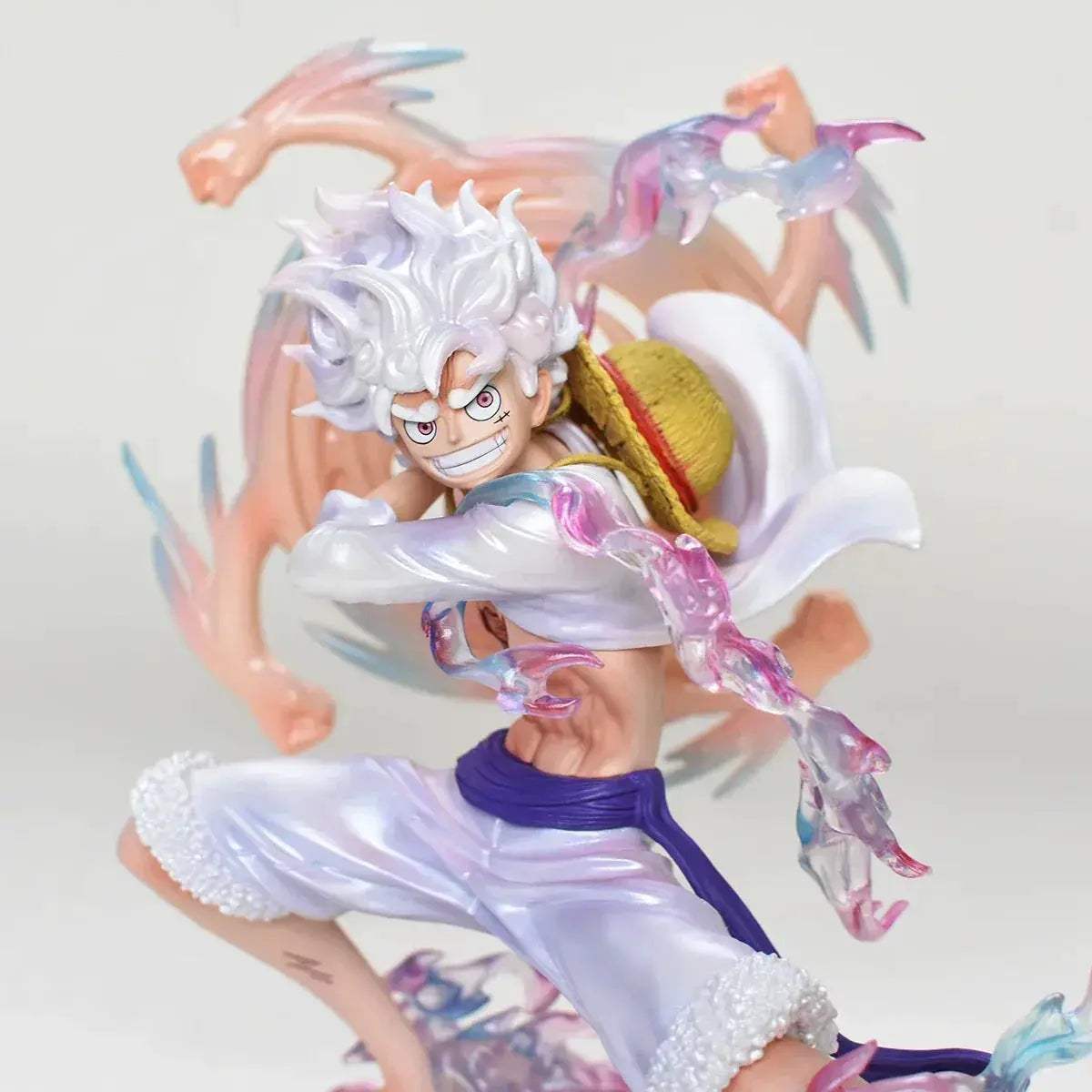 Monkey D. Luffy Anime Figure Gear 5, One Piece Action Figurine PVC Collection 19 CM - ToylandEU