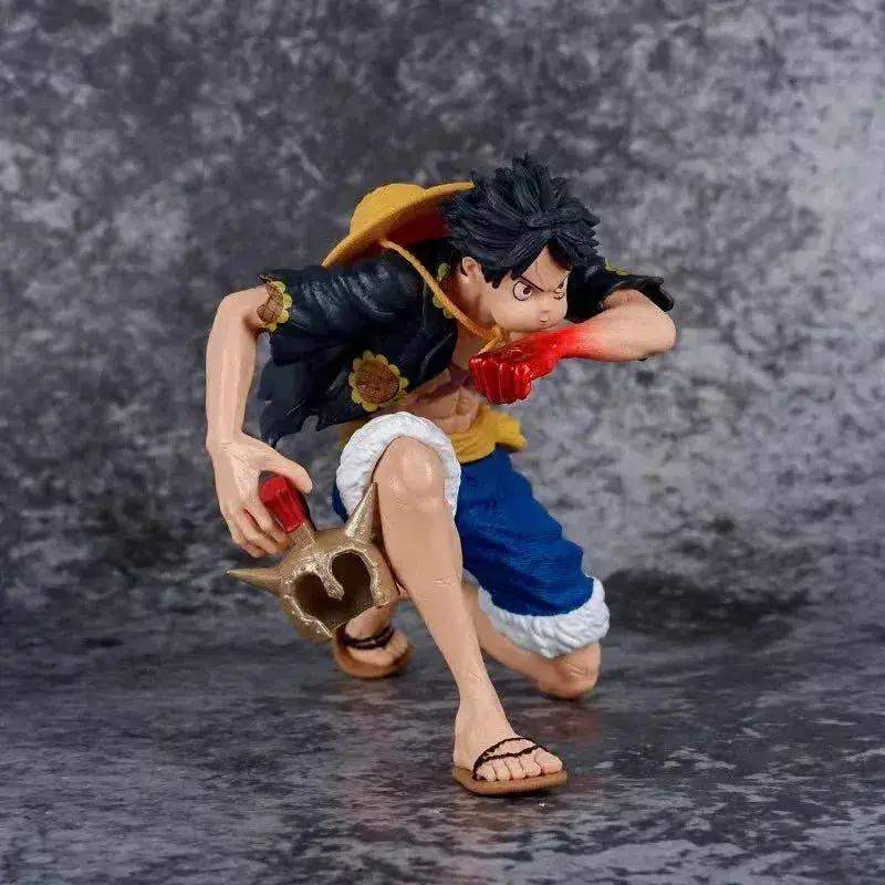 Monkey D. Luffy Anime Figurine, One Piece Anime Figure, Toys and Statues for Kids Gifts, Luffy Gear 2 - ToylandEU