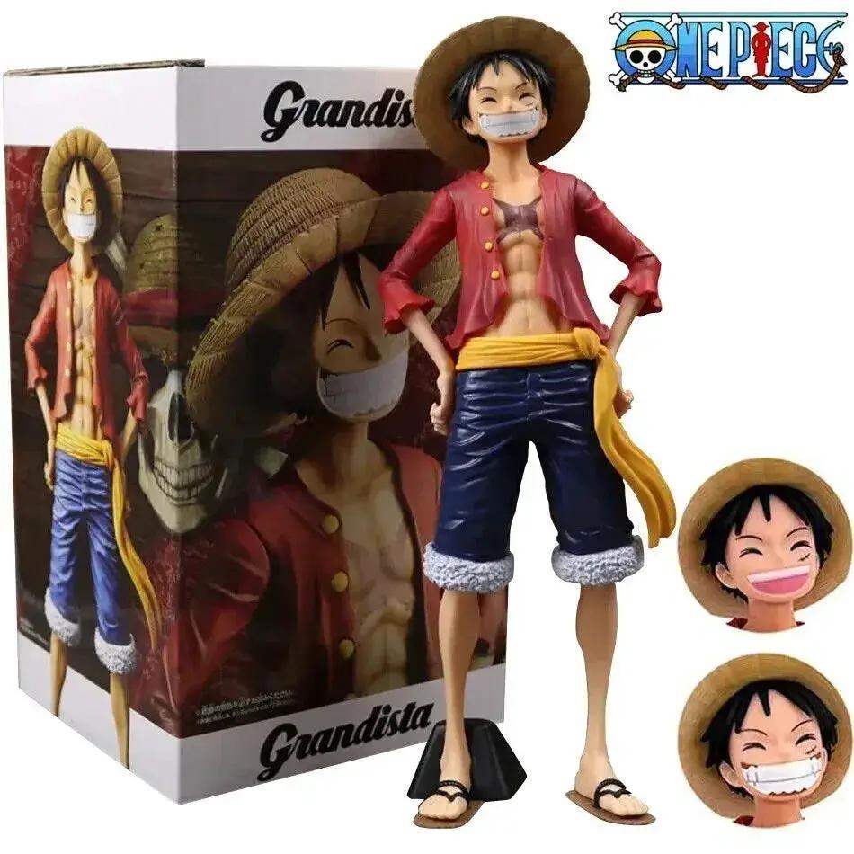 Monkey D Luffy One Piece Figure PVC 11in Collectible - ToylandEU