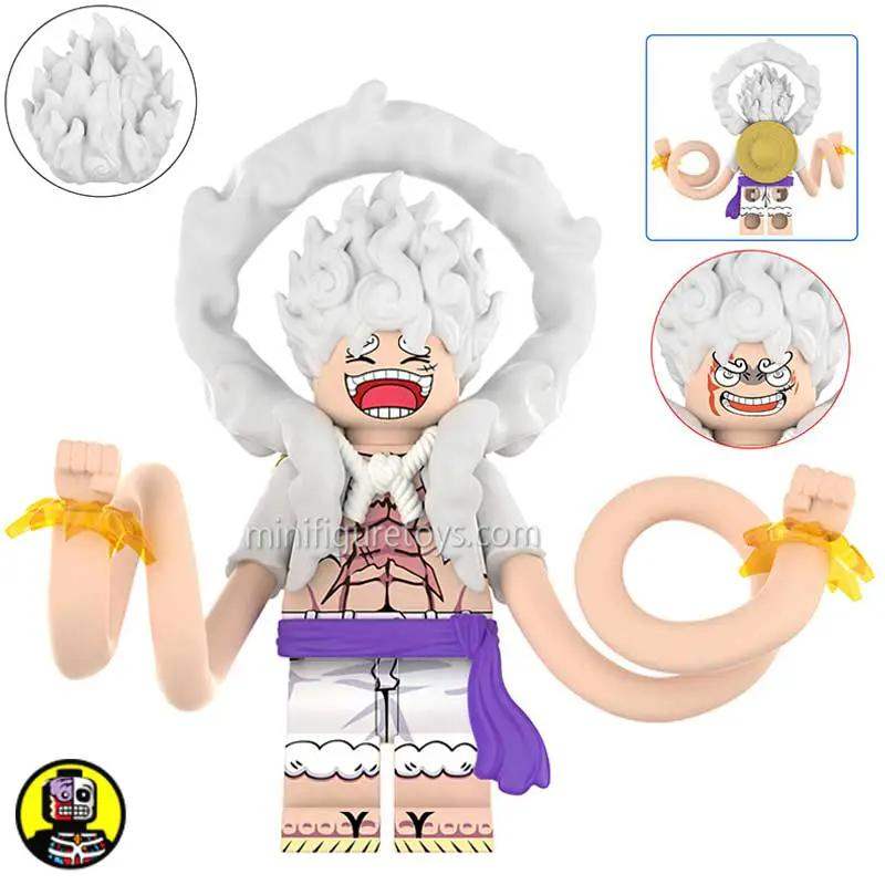 Monkey D Luffy Nika God ONE PIECE Anime - Lego Compatible Minifigure - Minifigure Toys