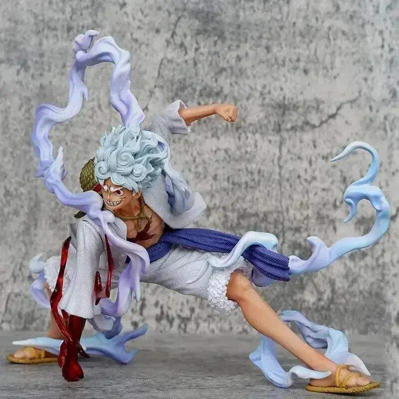 Monkey D. Luffy One Piece Figurines, Gear 5 Nika Sun God One Piece Anime Figure - ToylandEU