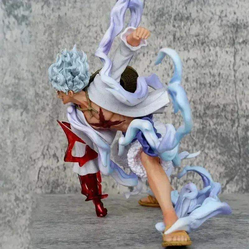 Monkey D. Luffy One Piece Figurines, Gear 5 Nika Sun God One Piece Anime Figure - ToylandEU
