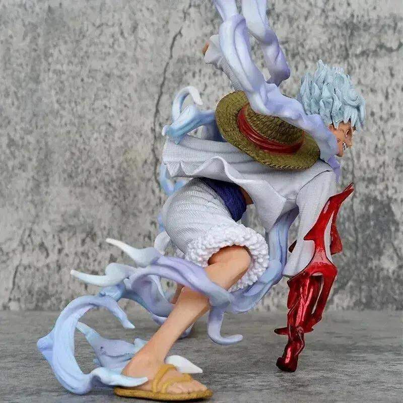Monkey D. Luffy One Piece Figurines, Gear 5 Nika Sun God One Piece Anime Figure - ToylandEU