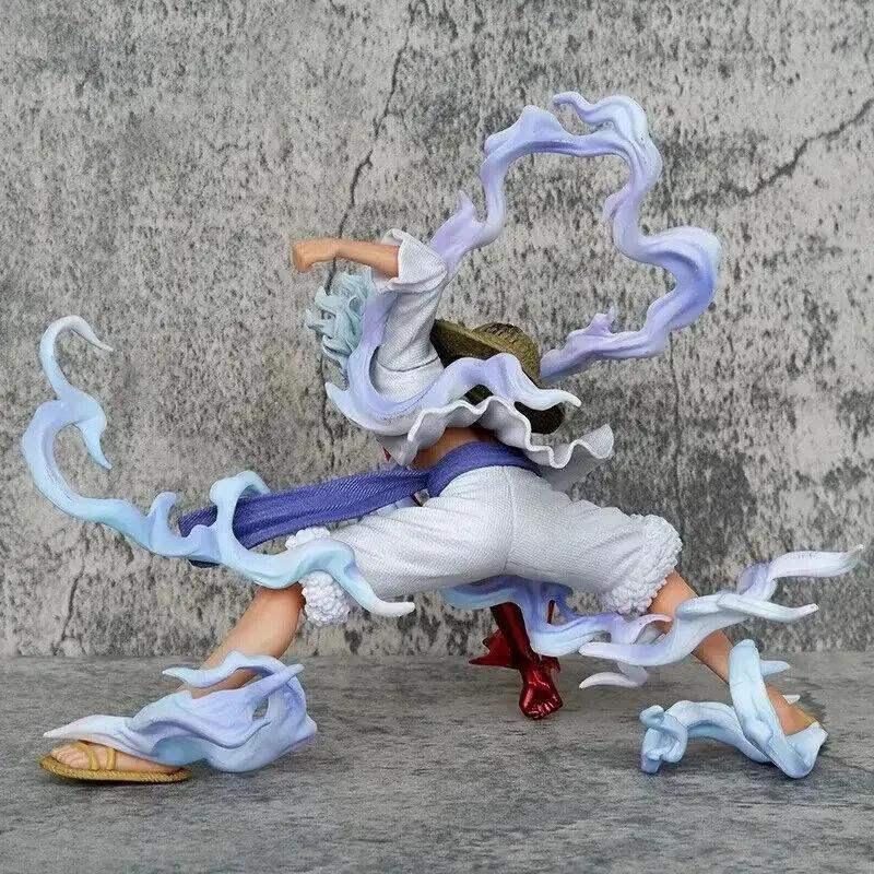 Monkey D. Luffy One Piece Figurines, Gear 5 Nika Sun God One Piece Anime Figure - ToylandEU
