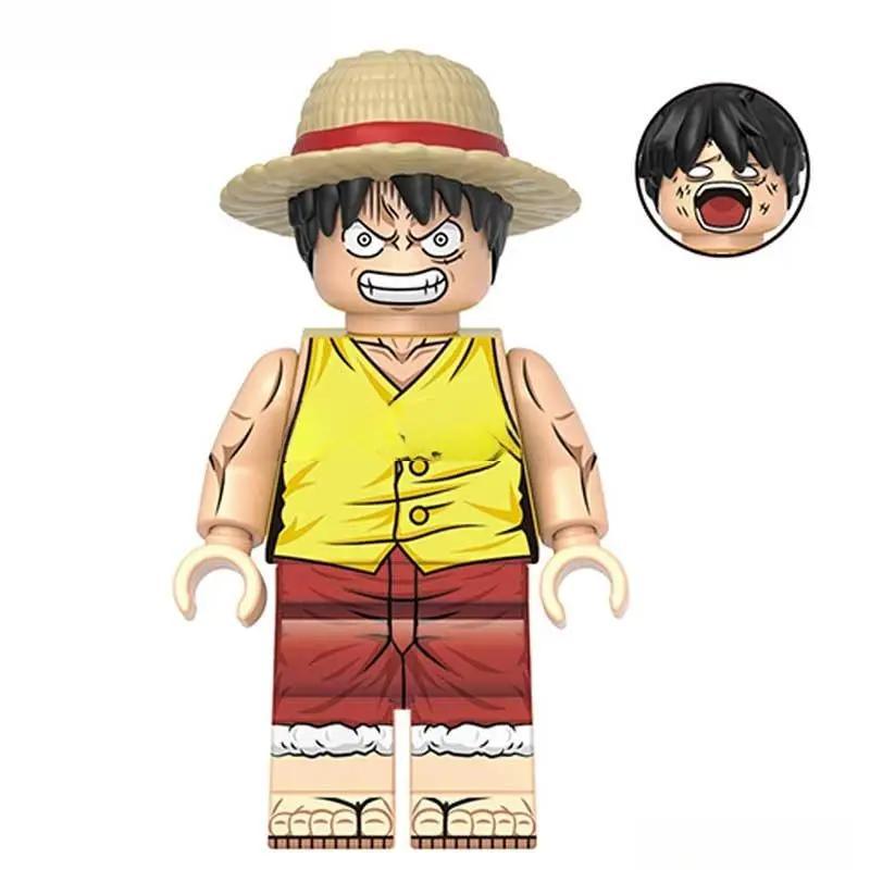  Monkey D Luffy One Piece Lego Minifigure Custom -  ToylandEU™