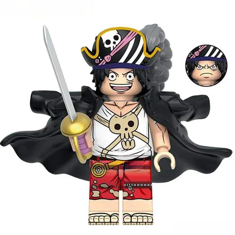 Monkey D Luffy from One Piece Lego Anime Minifigures Custom Toys 12 - Minifigure Toys