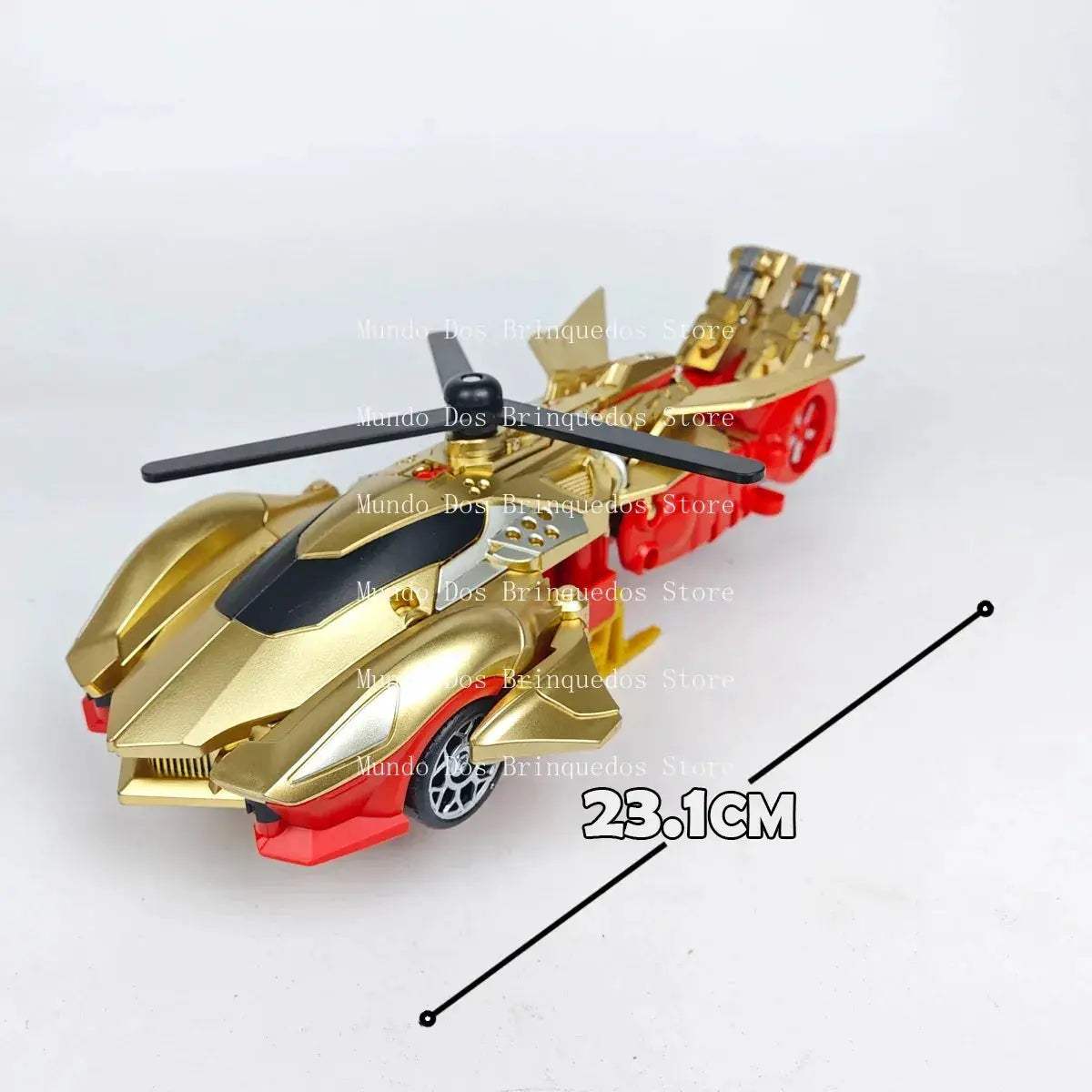 Monkey King Wukong Transforming Helicopter Car Robot Action Figure 25cm - ToylandEU