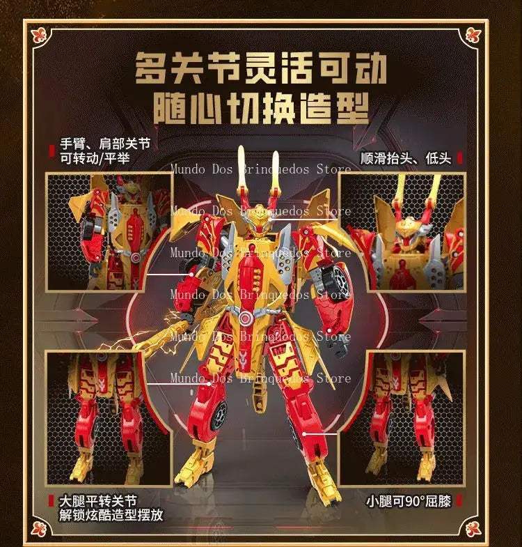 Monkey King Wukong Transforming Helicopter Car Robot Action Figure 25cm - ToylandEU