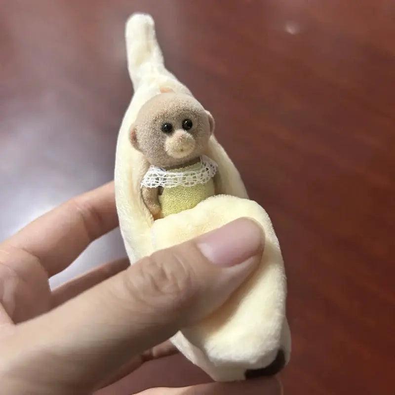  Monkey Plush Banana Toy Cozy Comfort Decor -  ToylandEU™