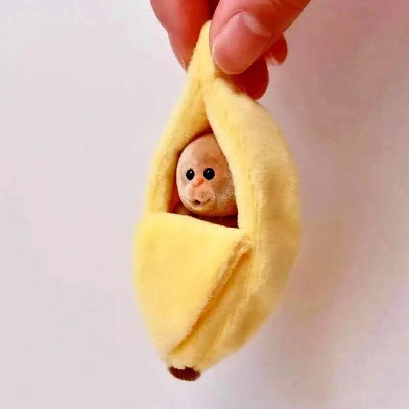  Monkey Plush Banana Toy Cozy Comfort Decor -  ToylandEU™